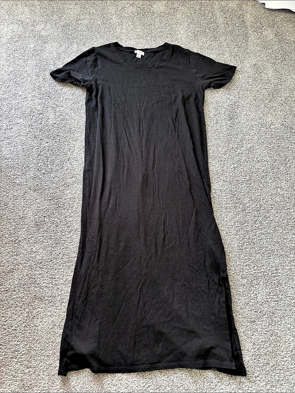 J.Crew Black Maxi Dress